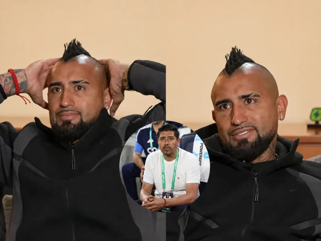 Arturo Vidal cuestionó los cambios de Nicolás Córdova en el empate de Chile ante Estados Unidos