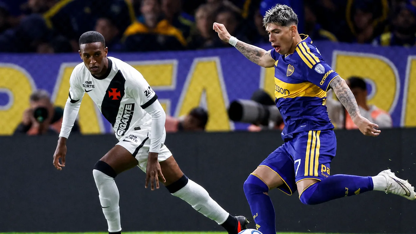 Boca cae ante Vasco en La Bombonera y queda obligado a remontar en Brasil