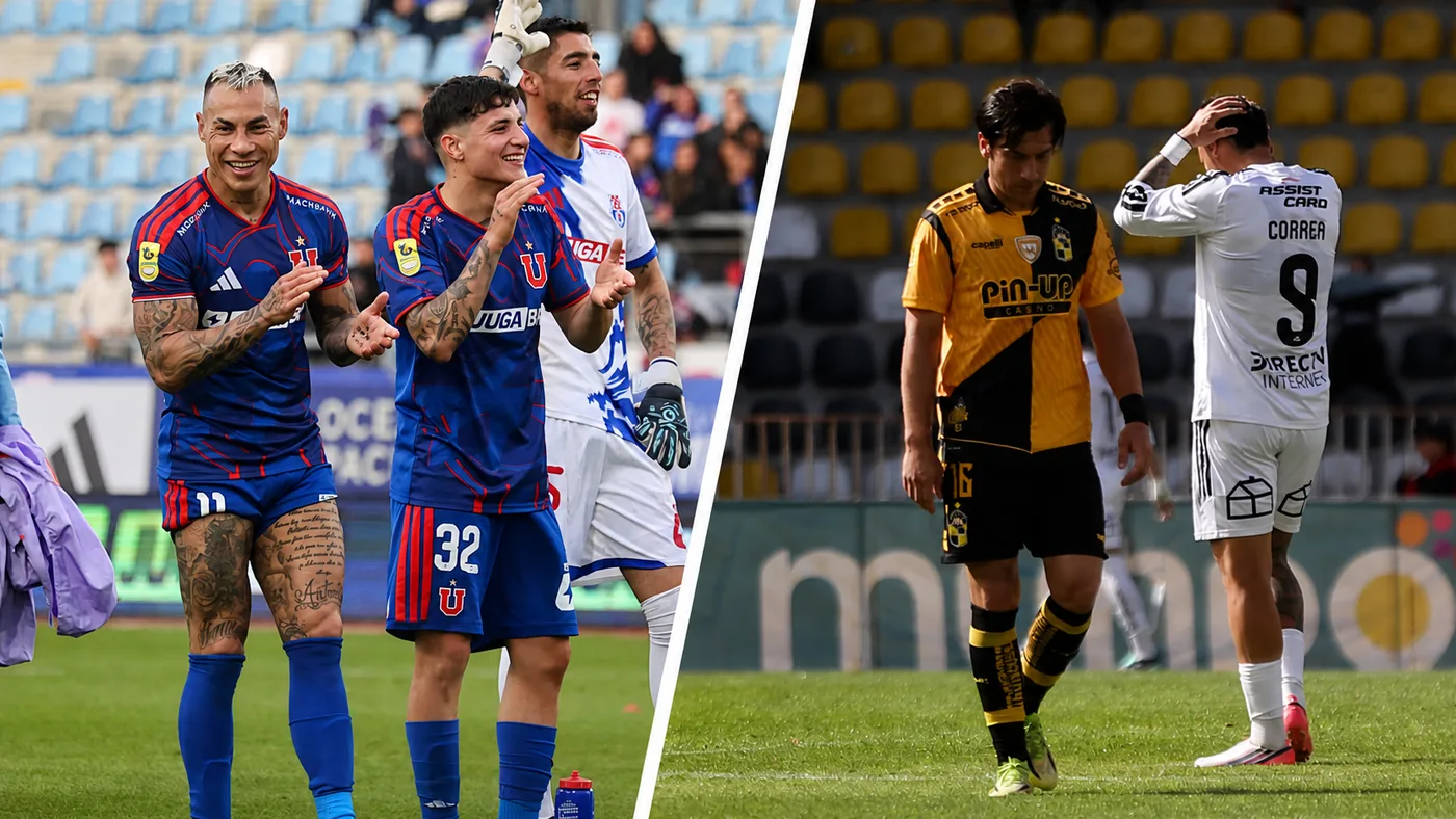 Colo Colo cae ante Coquimbo y la U se mete en la pelea por el liderato