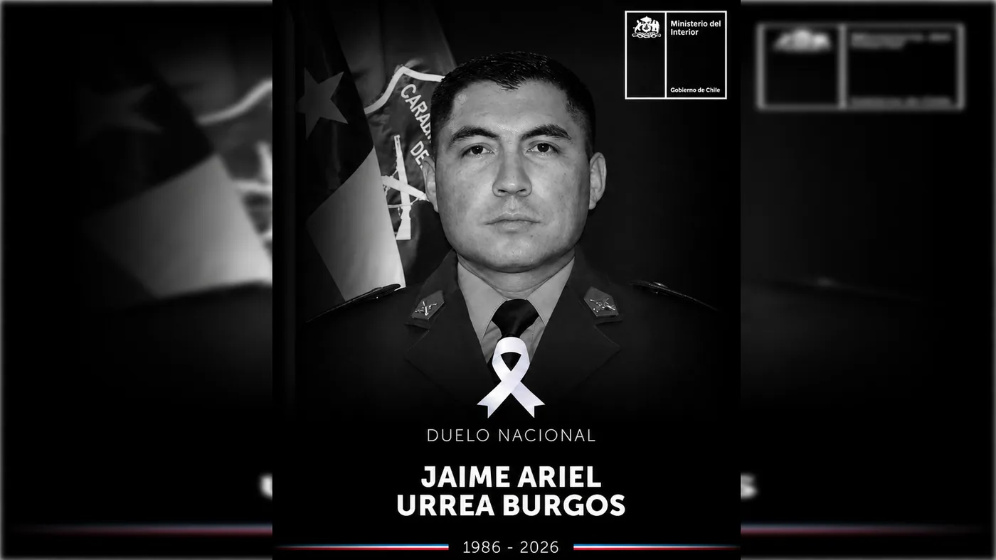 Gobierno establece duelo nacional por muerte de sargento de Carabineros en Quilleco