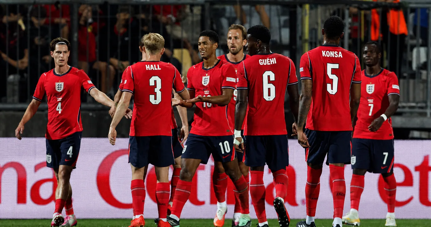 Inglaterra humilla a Croacia con un histórico 7-0 en la Nations League
