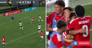 Pizarro apareció como delantero y marcó el segundo de Chile ante México