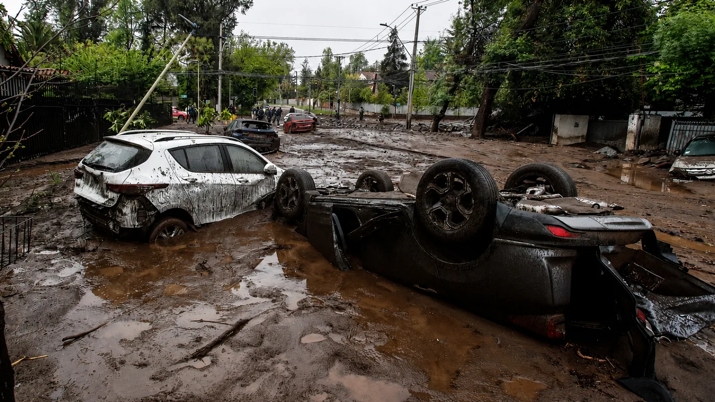 Senapred eleva a roja la alerta en 10 comunas de la Región Metropolitana